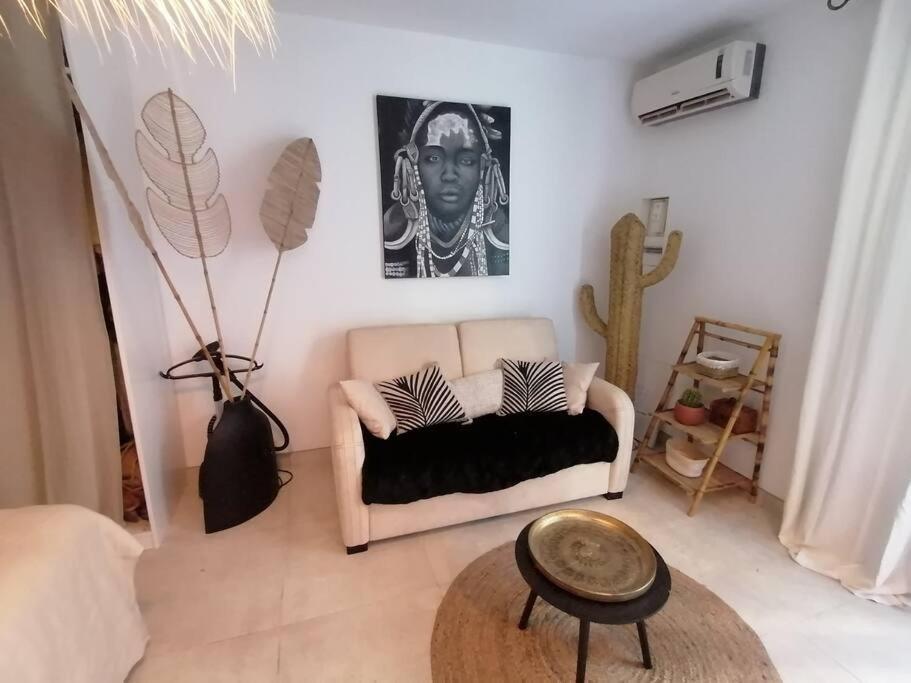 Appartement Superbe Studio Ethnique à Hyères Extérieur photo